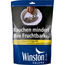 WINSTON Volumen Tobacco Blue Zip Bag-XL (95,00 g)