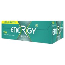ENERGY+ Menthol Filterhülsen
