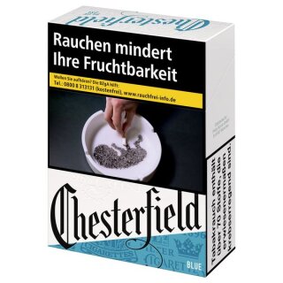 CHESTERFIELD Blue XL-Box 10,00 Euro (8x26) Limited Edition