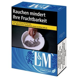 L&M Blue Label XL-Box 10,00 Euro (8x24)