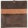 Feinschnitttasche Leder braun Used Look