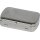 Tabakdose Sonne Metall vernickelt mit Clip 8,5 x 5,5 cm