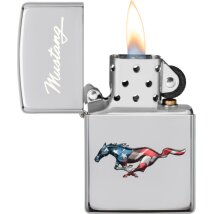 ZIPPO chrom poliert Ford Mustang 60004523