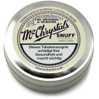 Mc Chrystals Snuff Original & Genuine Mini (3,50 g)