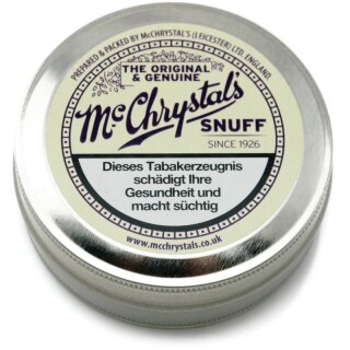 Mc Chrystals Snuff Original & Genuine Small (4 gr.)