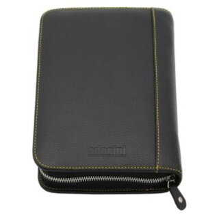 ADORINI Cigarrenetui Leder schwarz 7er