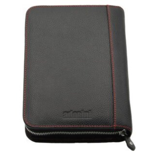 ADORINI Cigarrenetui Leder schwarz 7er