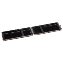 Zigarettenetui Leder VH 8er rot-braun 100mm Rahmen...