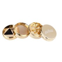 Grinder Echtgold 4-tlg.