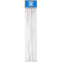 Pfeifenreiniger JEAN CLAUDE Lese weiß 30 cm lang 25...