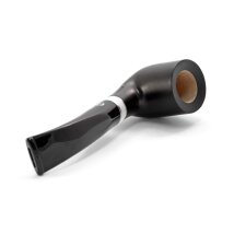 Pfeife RATTRAY’S Black Sheep Half-Bent 106 schwarz Metallring