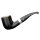 Pfeife RATTRAY’S Black Sheep Half-Bent 106 schwarz Metallring