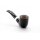 Pfeife RATTRAY’S Black Sheep Half-Bent 106 schwarz Metallring