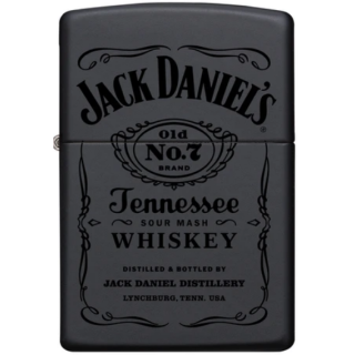 Zippo Jack Daniels Black in Black 60001369