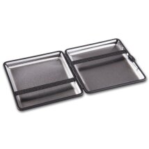 Zigarettenetui Kunstleder schwarz 20er