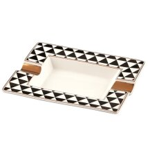 Cigarrenascher Porzellan New Bone China ANGELO schw....