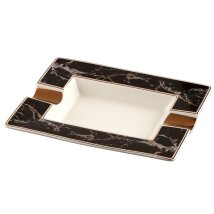 Cigarrenascher Porzellan New Bone China ANGELO Marmor 2...