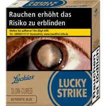 LUCKY STRIKE Authentic Blue 10,00 Euro Giga (12x22)