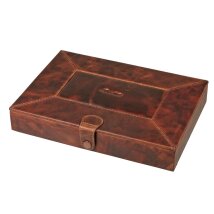 Passatore Humidor Leder antik