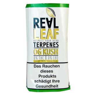 REAL LEAF Terpenes OG Kush ohne Nikotin & ohne Zusatzstoffe (20 g)