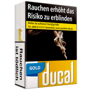 DUCAL Gold Cigarettes XXXL 13,50 Euro (5x39)