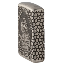 ZIPPO silber antik St Christopher Medal Design 60005200
