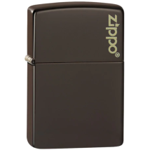 ZIPPO braun matt mit Zippo Logo 60005215