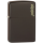 ZIPPO braun matt mit Zippo Logo 60005215