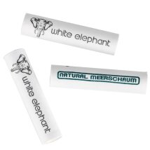 Pfeifenfilter WHITE ELEPHANT Superflow Naturmeerschaum 9 mm 150 Stück