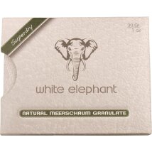 Naturmeerschaum-Granulat WHITE ELEPHANT Superdry 30 Gramm (30 g)