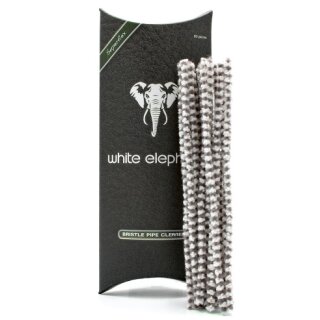 Pfeifenreiniger WHITE ELEPHANT Superflex Bürste konisch grau 80 Stück