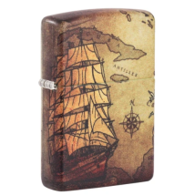 ZIPPO weiß matt color Pirate Ship 60005661