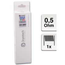 E-Clearomizercoil JOYETECH BF SS316 0.5 Ohm  5 Stück