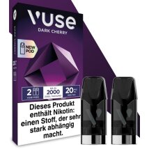 E-Kartusche VUSE Pod Dark Cherry 20mg 2 Caps