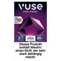 E-Kartusche VUSE Pod Dark Cherry 20mg 2 Caps