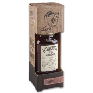 Likör ODONNELL MOONSHINE Toffee 25% Vol. mit Ausgießer