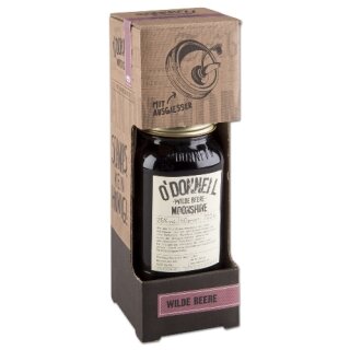 Likör ODONNELL MOONSHINE Wilde Beere  25% Vol. mit Ausgießer