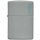 Zippo Flat Grey mit Logo 60005760