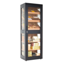 Adorini Humidorschrank Capri Deluxe schwarz