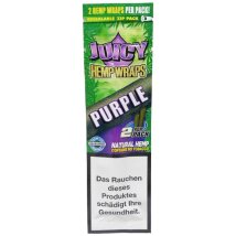 Juicy Hemp Blunt Wraps, Inh. 2 Blunts Purple (Traube)
