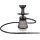 Wasserpfeife SHISTAR Outdoor schwarz 31cm hoch 1 Anschluss