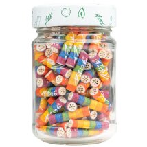 PURIZE Xtra Slim Ø 6 mm Aktivkohle Glas mit 100 Stück