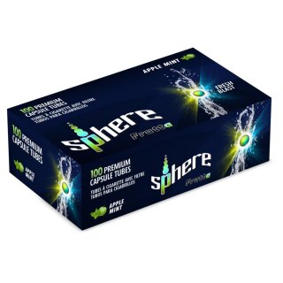 SPHERE Apple Mint  Click Hülsen 100 Stück Packung