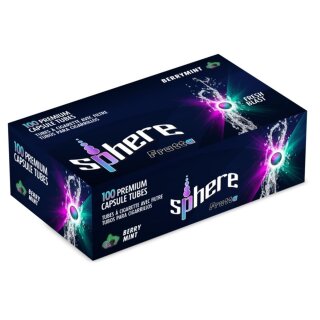 SPHERE Berry Mint  Click Hülsen 100 Stück Packung