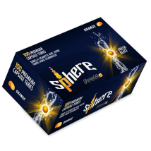SPHERE Orange  Click Hülsen 100 Stück Packung