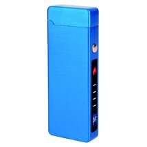 Feuerzeug Batterie FORMULA Double Arc blau USB