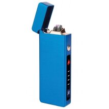 Feuerzeug Batterie FORMULA Double Arc blau USB