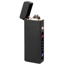 Feuerzeug Batterie FORMULA Double Arc schwarz USB