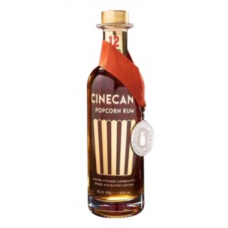 Rum CINECANE Gold Popcorn 41,2% Vol.