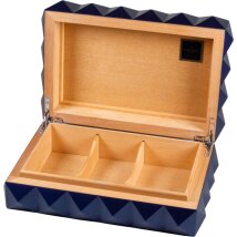 Colibri Desktop Humidor Quasar blau